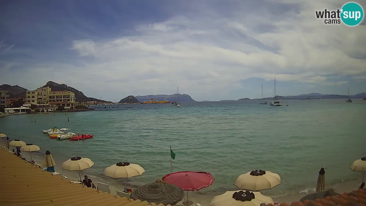 Webcam Terza Spiaggia Golfo Aranci – Vista mare in diretta