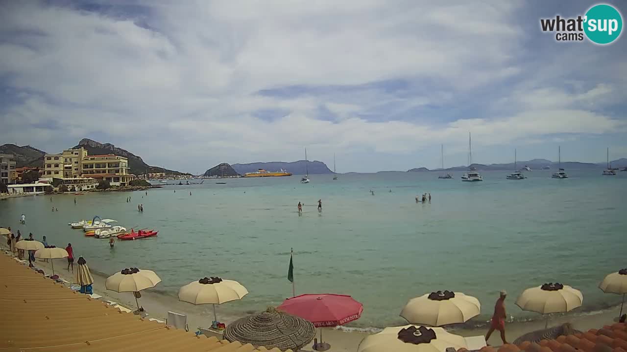 Web kamera Terza Spiaggia Golfo Aranci – Pogled uživo na plažu