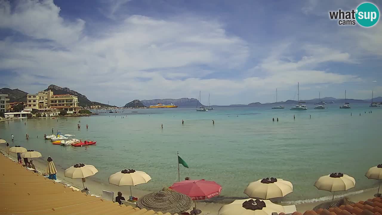 Webcam Terza Spiaggia Golfo Aranci – Vista en directo de la playa