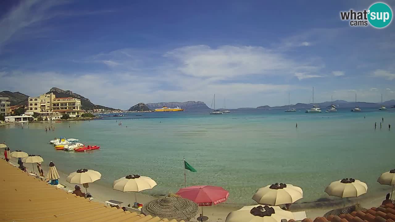 Webcam Terza Spiaggia Golfo Aranci – Vista en directo de la playa
