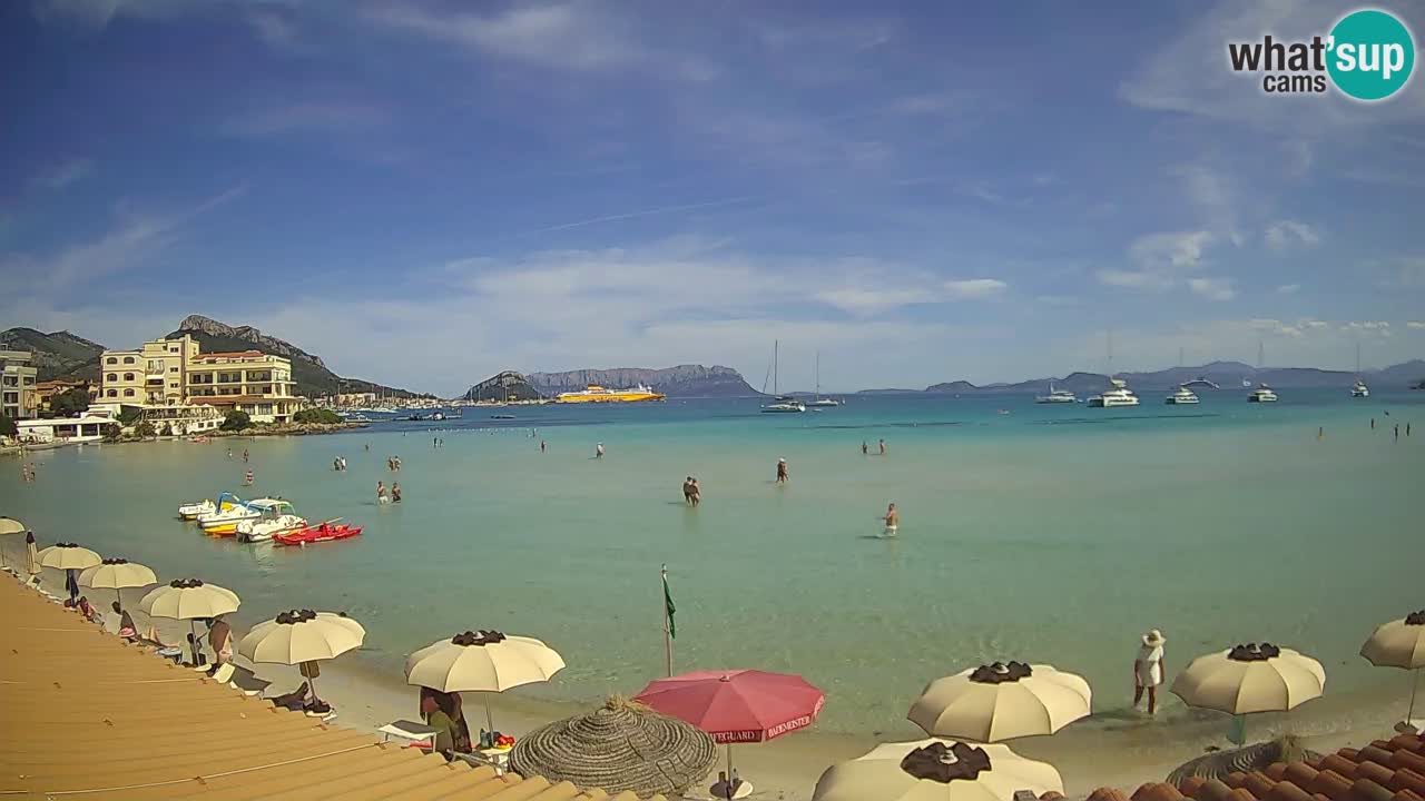 Web kamera Terza Spiaggia Golfo Aranci – Pogled uživo na plažu