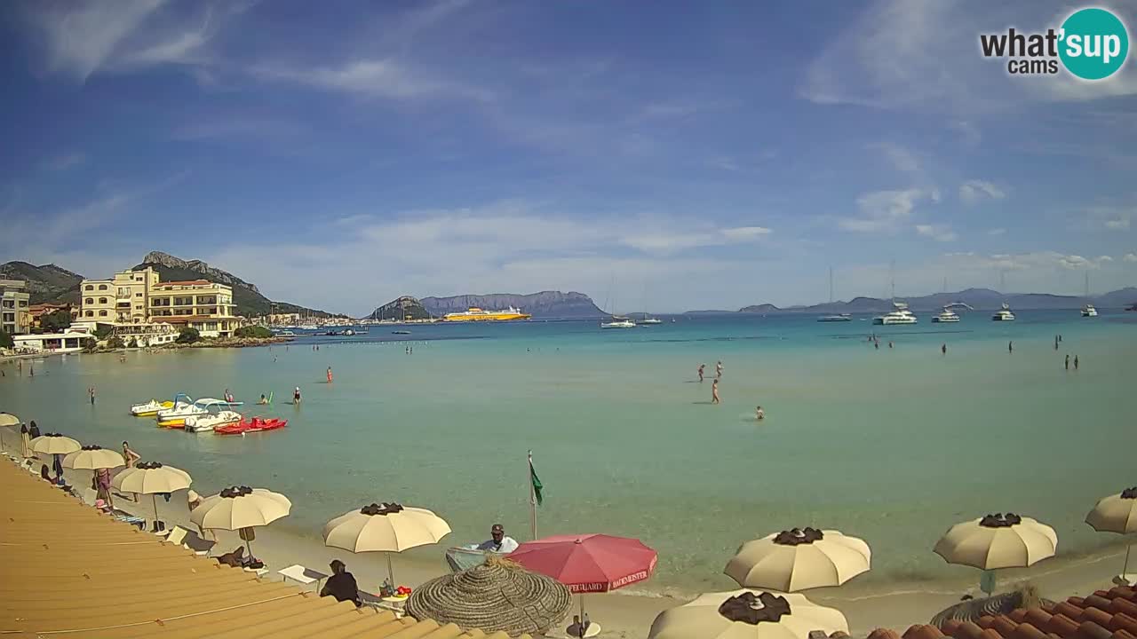 Web kamera Terza Spiaggia Golfo Aranci – Pogled uživo na plažu
