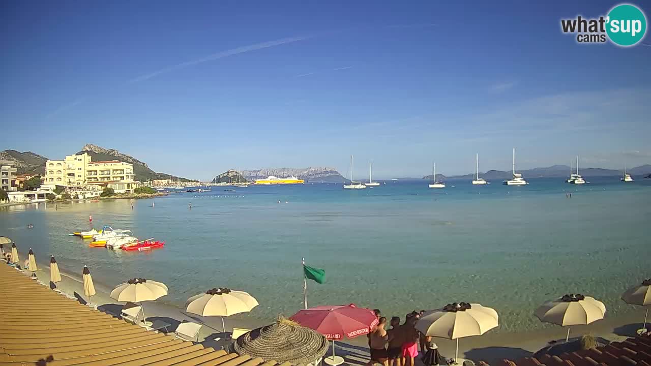 Webcam Terza Spiaggia Golfo Aranci – Vista en directo de la playa