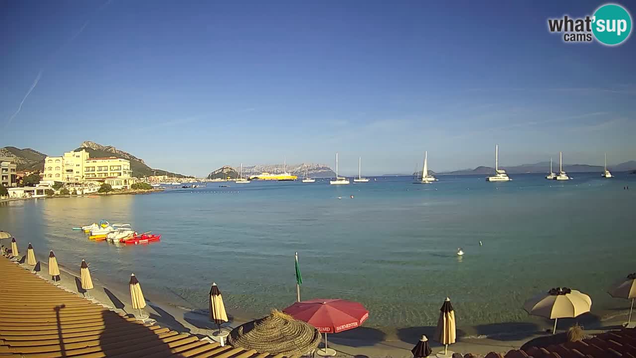 Webcam Terza Spiaggia Golfo Aranci – Vista en directo de la playa