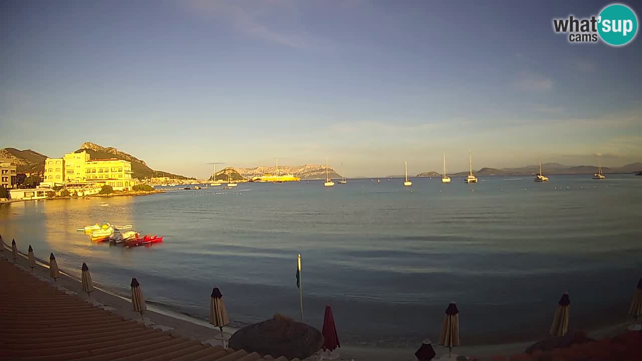 Webcam Terza Spiaggia Golfo Aranci – Vue en direct de la plage