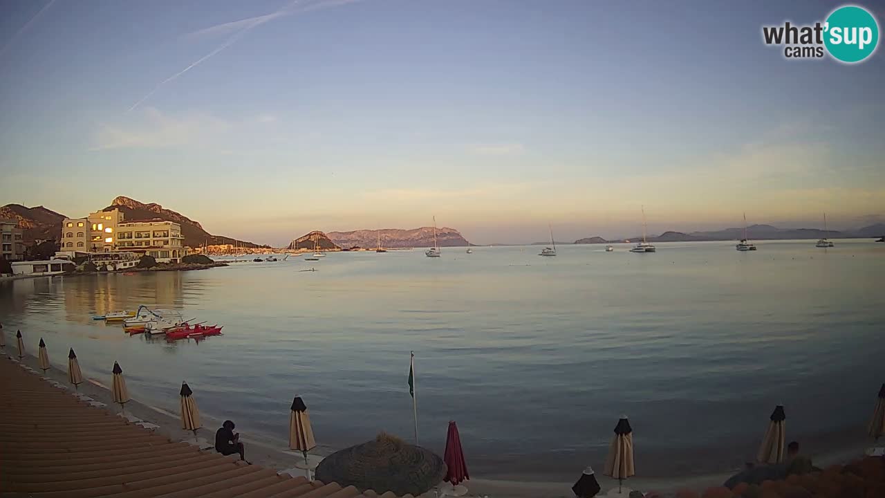 Webcam Terza Spiaggia Golfo Aranci – Liveblick auf den Strand