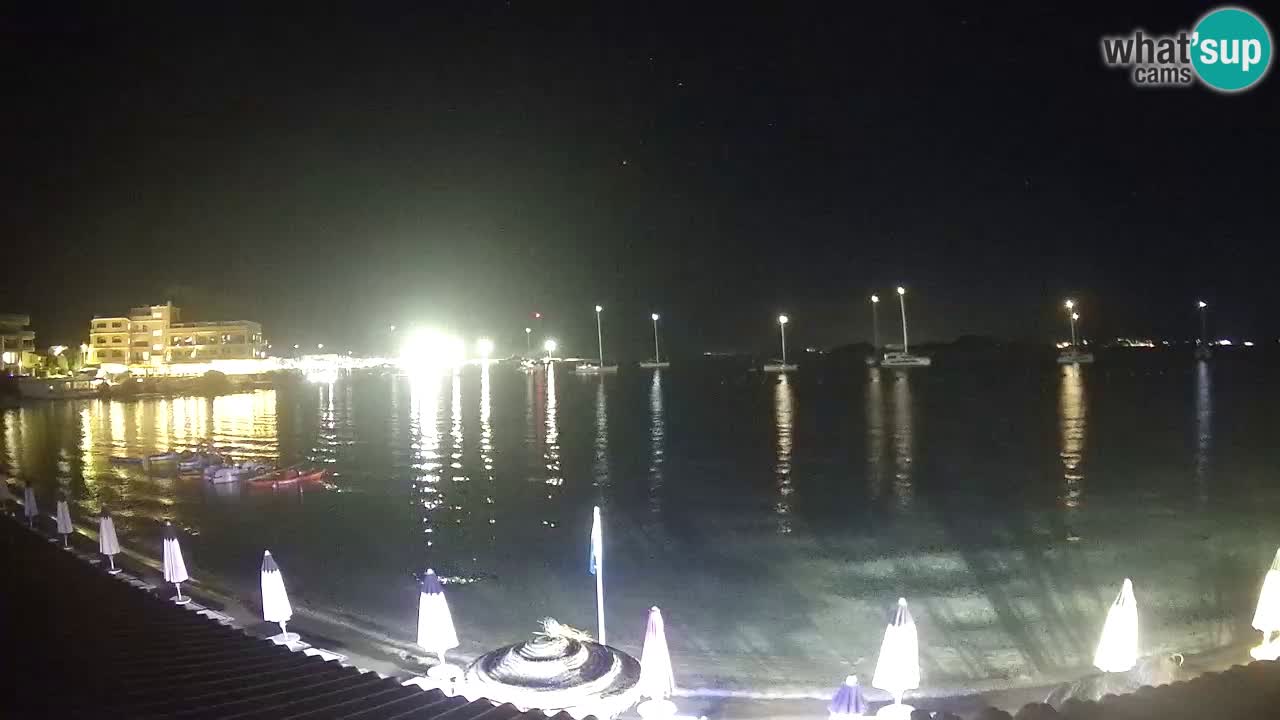 Webcam Terza Spiaggia Golfo Aranci – Vue en direct de la plage
