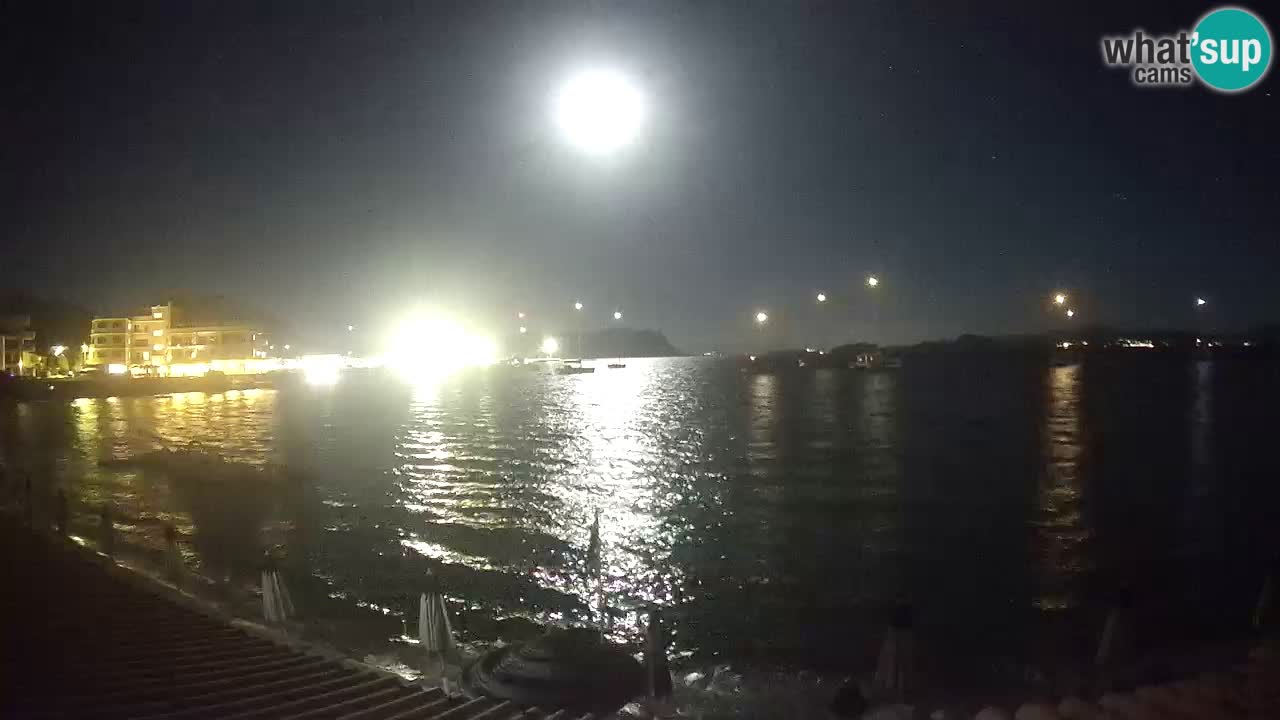 Webcam Terza Spiaggia Golfo Aranci – Vista en directo de la playa