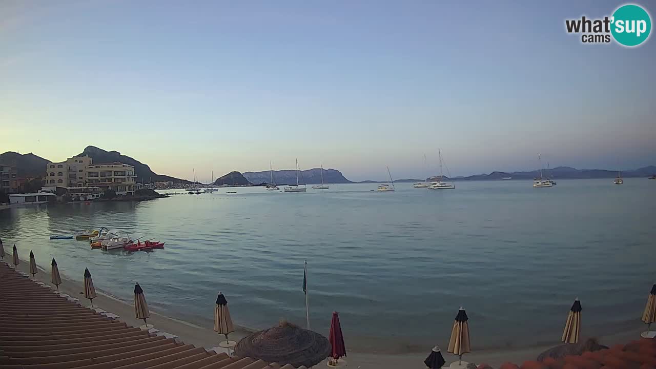 Webcam Terza Spiaggia Golfo Aranci – Vue en direct de la plage