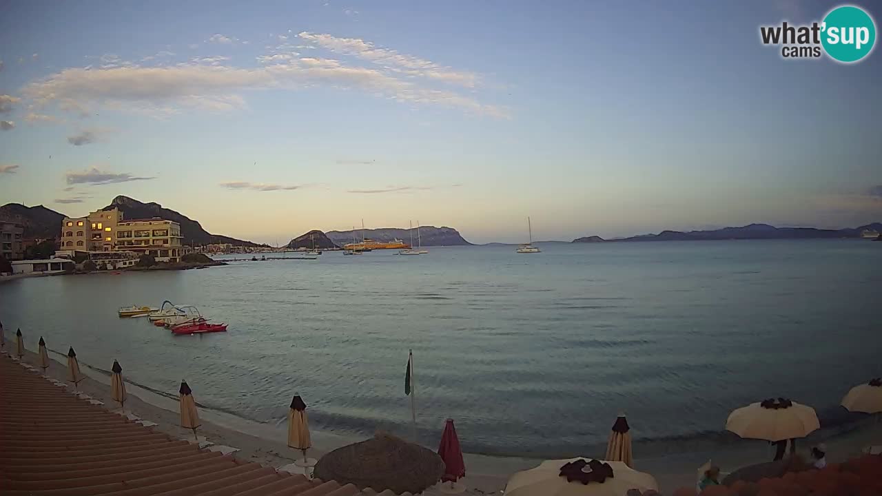 Webcam Terza Spiaggia Golfo Aranci – Vista en directo de la playa