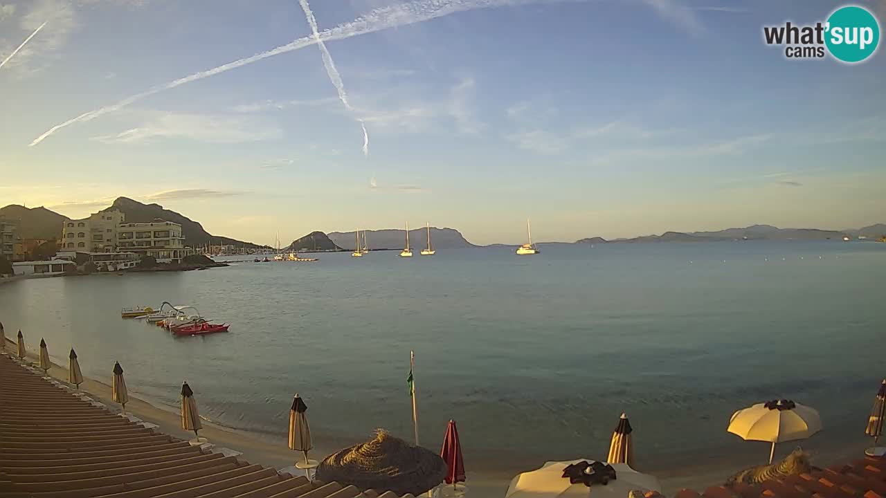 Webcam Terza Spiaggia Golfo Aranci – Liveblick auf den Strand