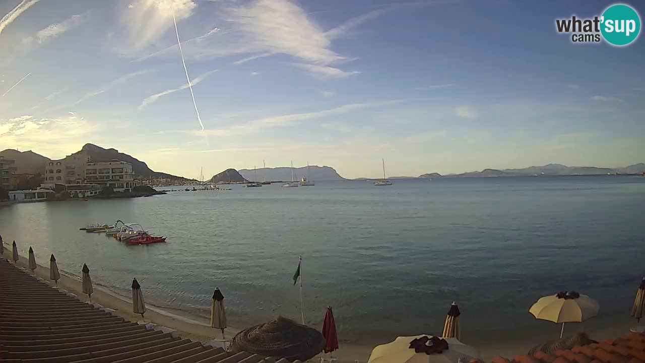 Webcam Terza Spiaggia Golfo Aranci – Liveblick auf den Strand