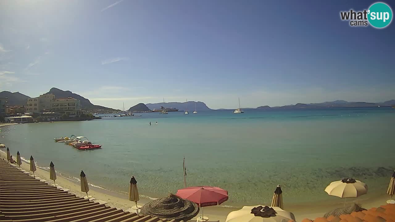 Web kamera Terza Spiaggia Golfo Aranci – Pogled uživo na plažu