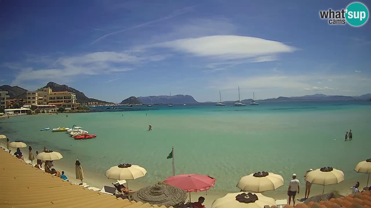Webcam Terza Spiaggia Golfo Aranci – Liveblick auf den Strand