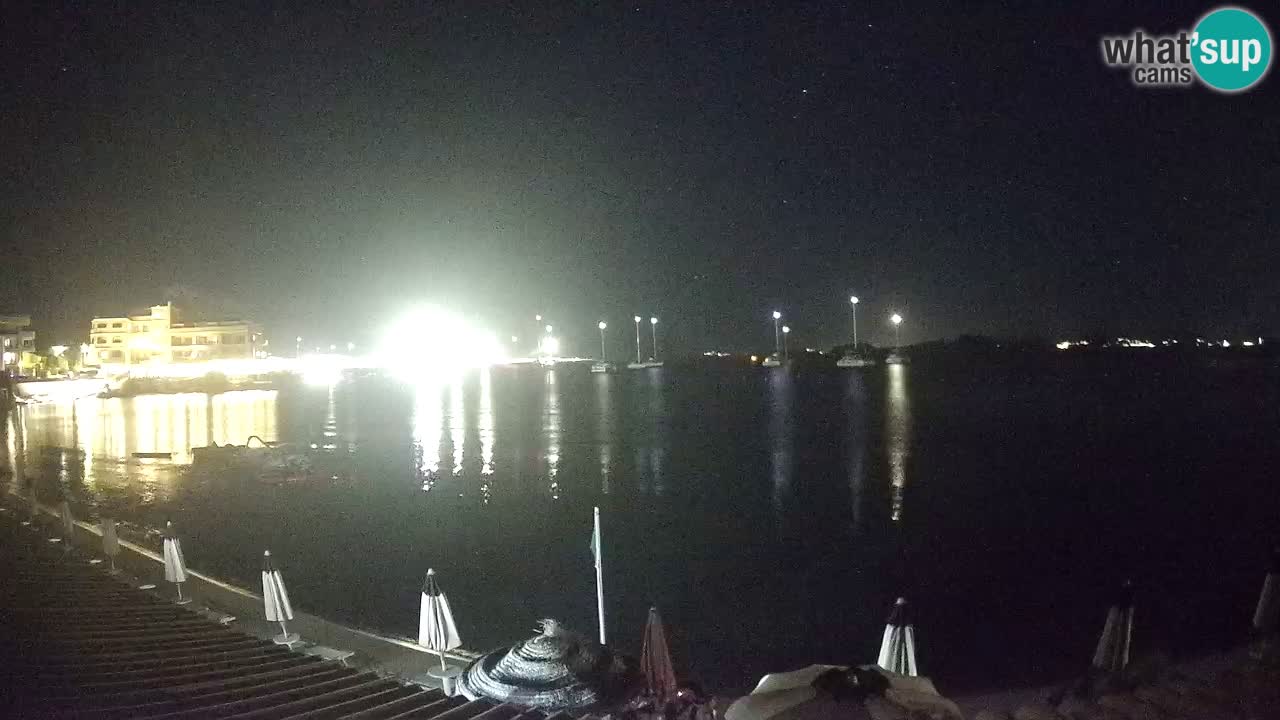 Webcam Terza Spiaggia Golfo Aranci – Vue en direct de la plage