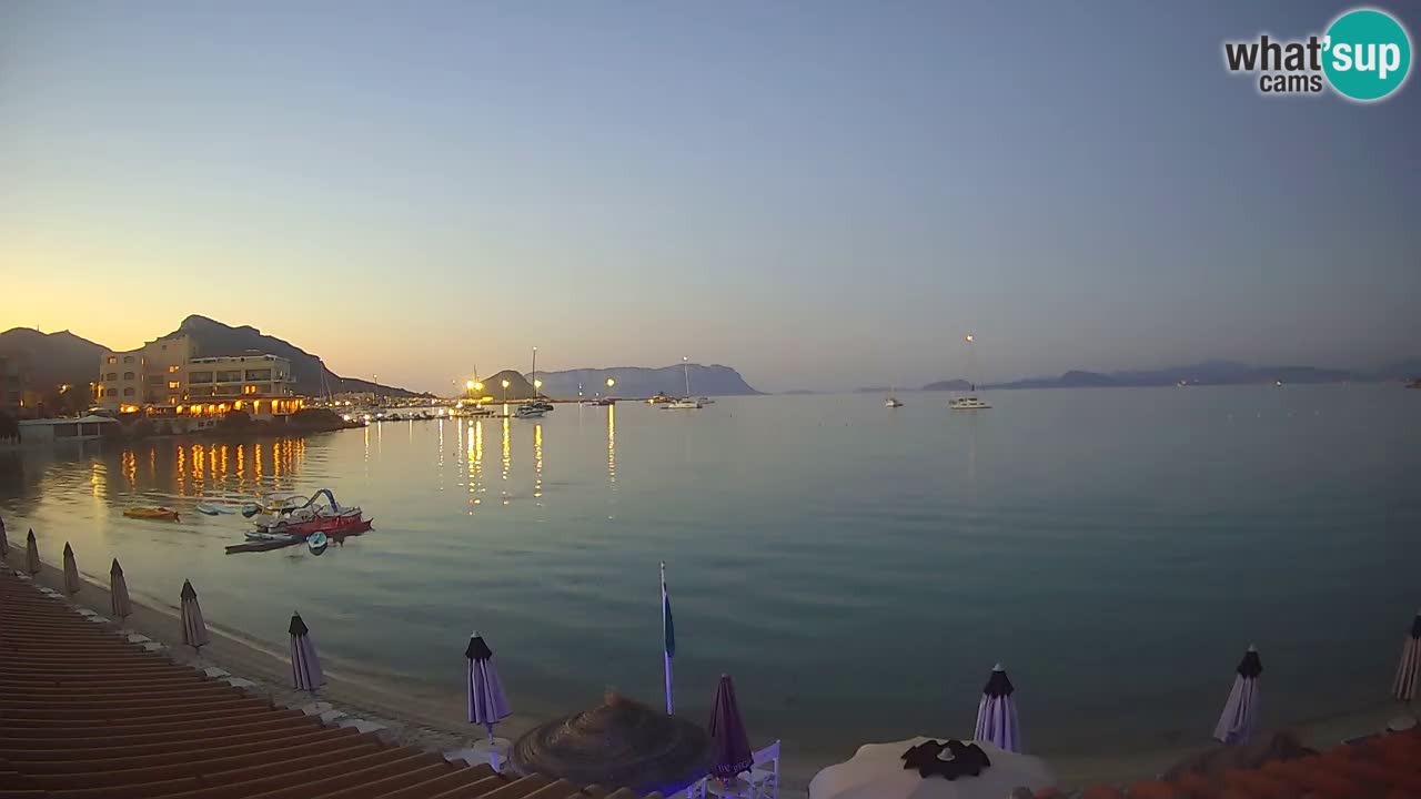 Web kamera Terza Spiaggia Golfo Aranci – Pogled uživo na plažu