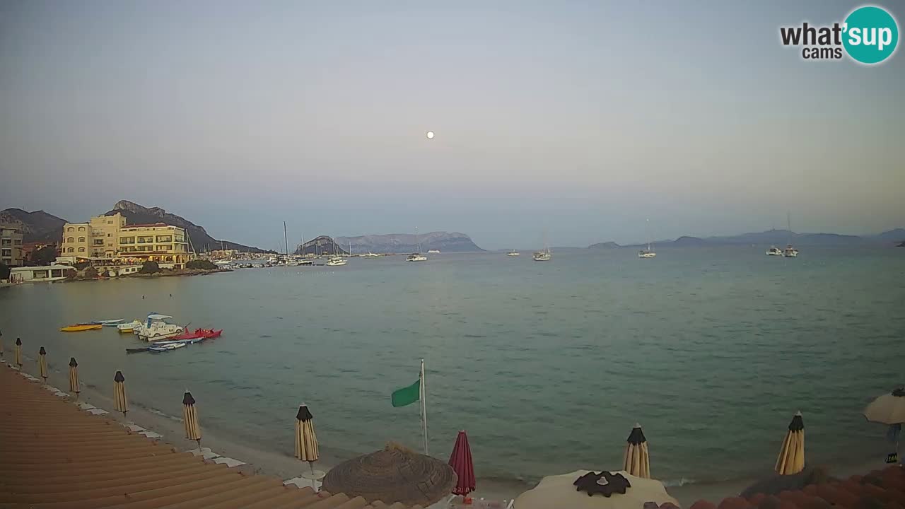 Webcam Terza Spiaggia Golfo Aranci – Vue en direct de la plage