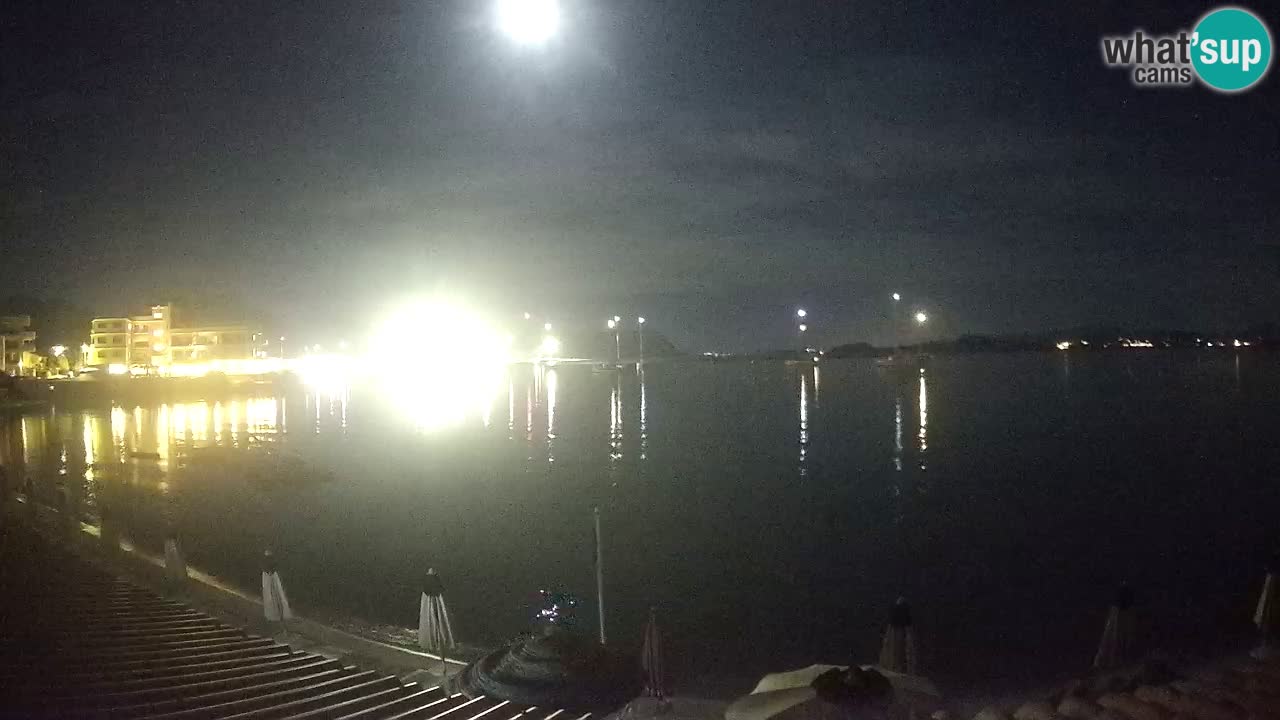 Webcam Terza Spiaggia Golfo Aranci – Vista en directo de la playa