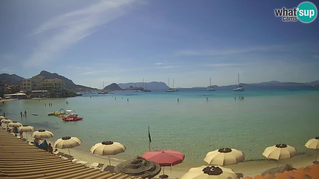 Web kamera Terza Spiaggia Golfo Aranci – Pogled uživo na plažu