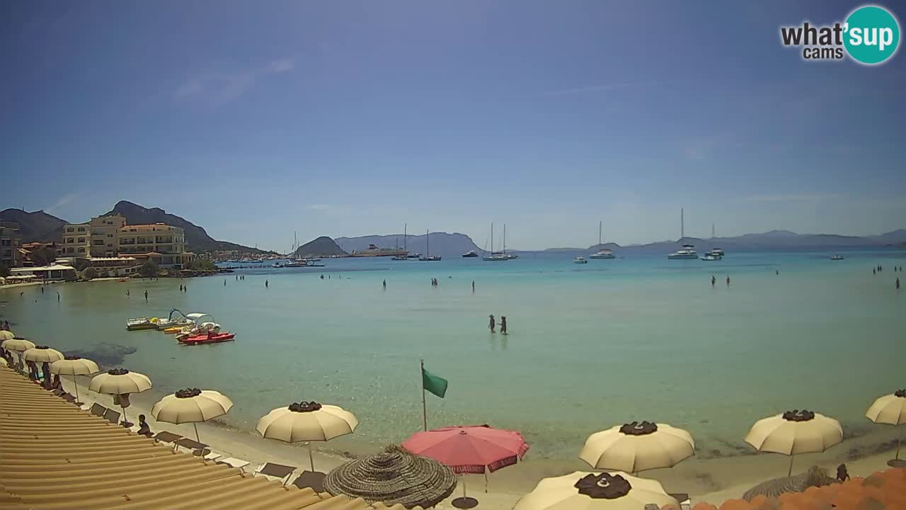 Web kamera Terza Spiaggia Golfo Aranci – Pogled uživo na plažu