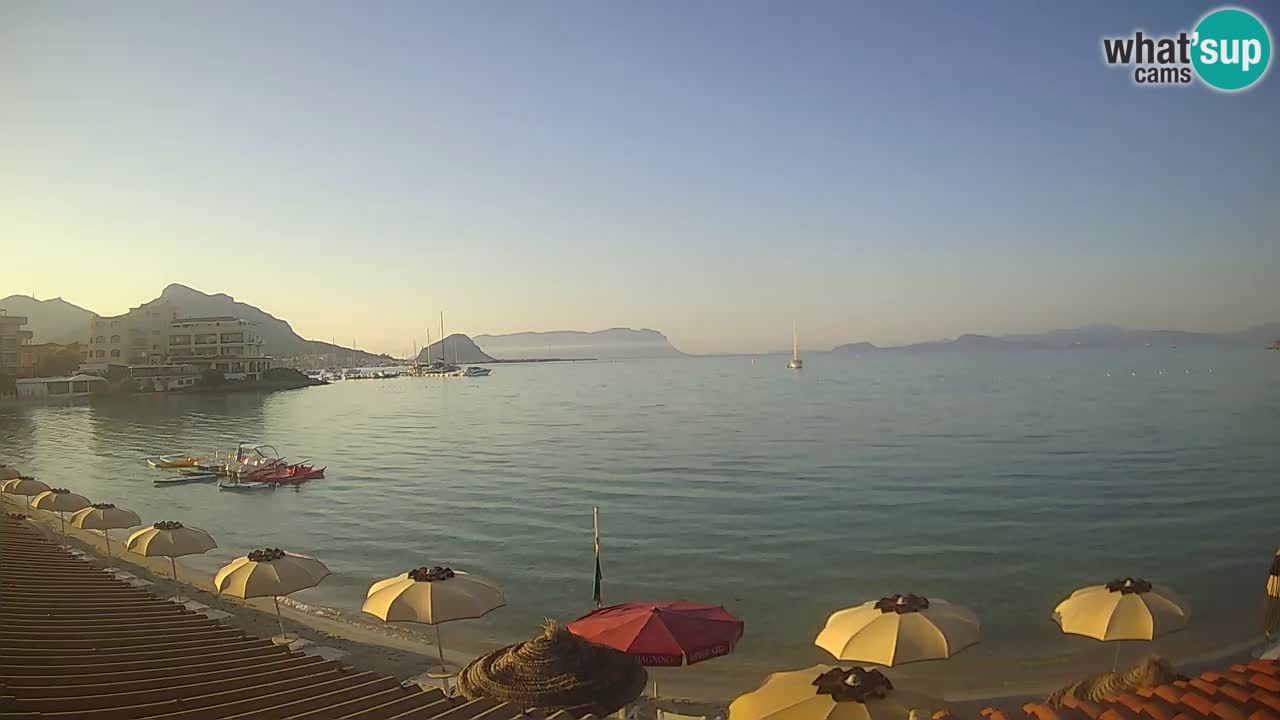 Webcam Terza Spiaggia Golfo Aranci – Vista mare in diretta