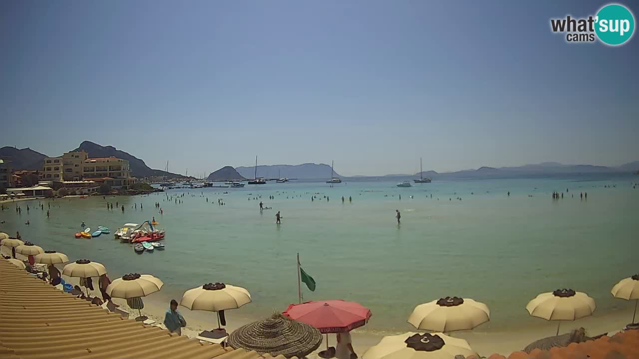 Webcam Terza Spiaggia Golfo Aranci – Vista en directo de la playa