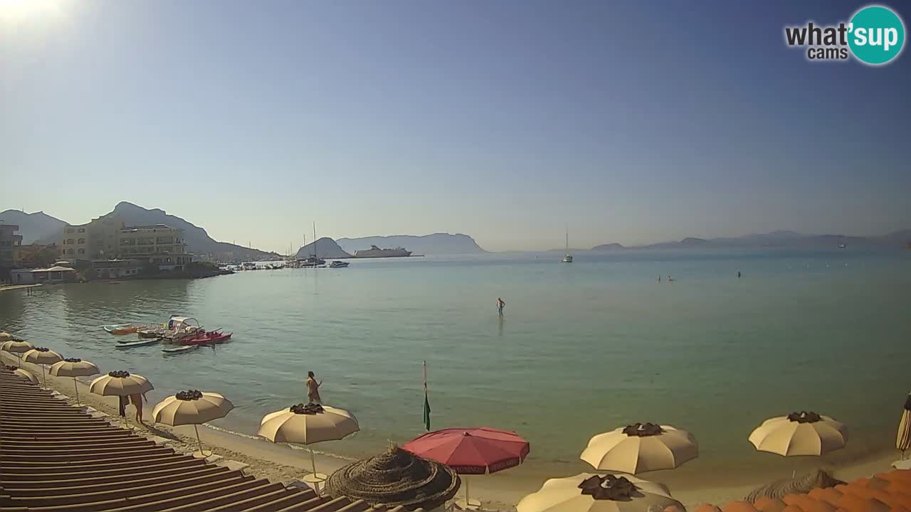 Webcam Terza Spiaggia Golfo Aranci – Vista en directo de la playa