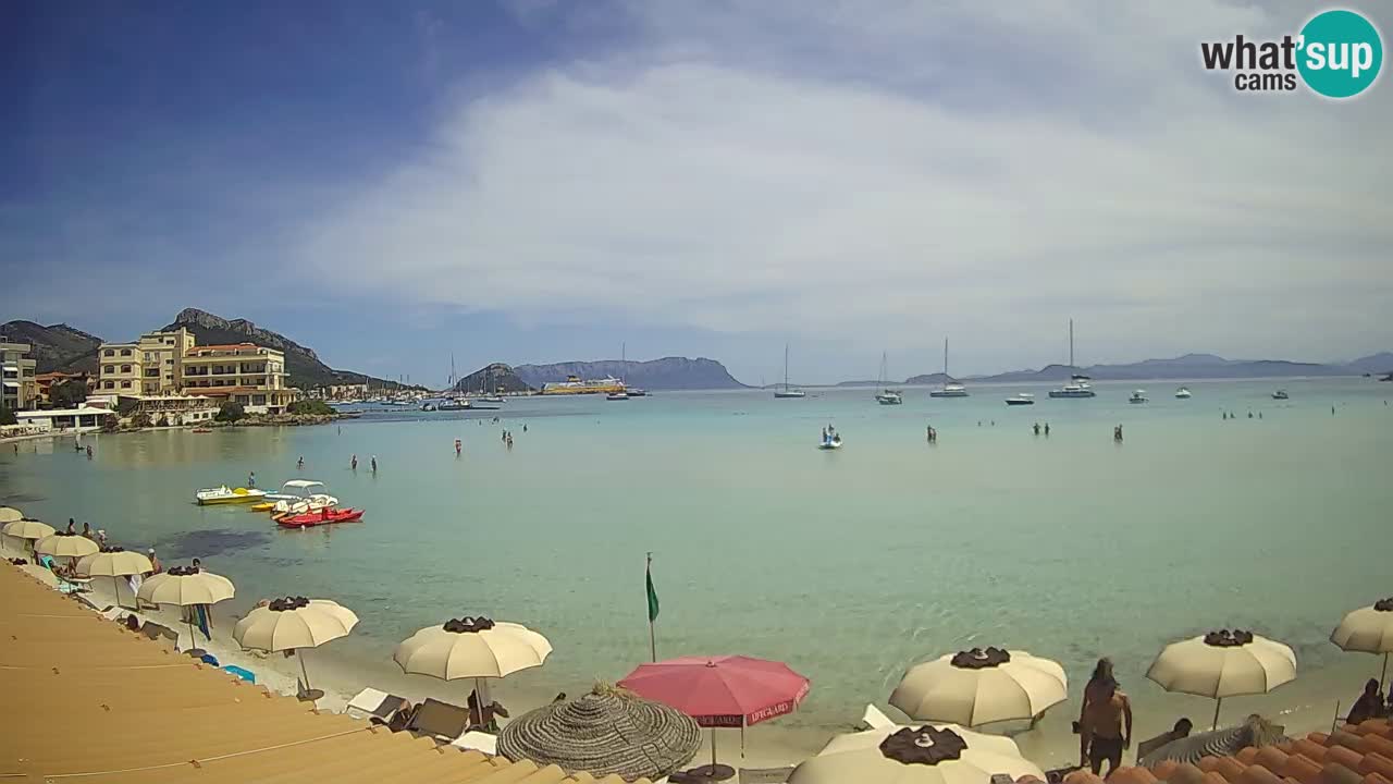 Webcam Terza Spiaggia Golfo Aranci – Vista en directo de la playa