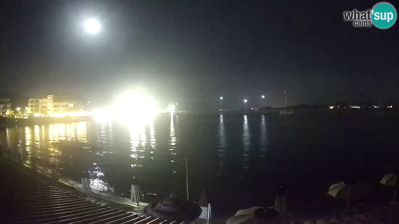 Webcam Terza Spiaggia Golfo Aranci – Vue en direct de la plage