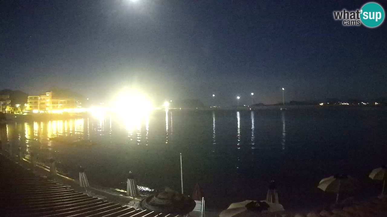 Webcam Terza Spiaggia Golfo Aranci – Vue en direct de la plage