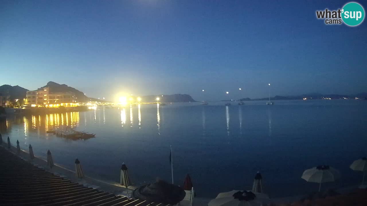 Webcam Terza Spiaggia Golfo Aranci – Vue en direct de la plage