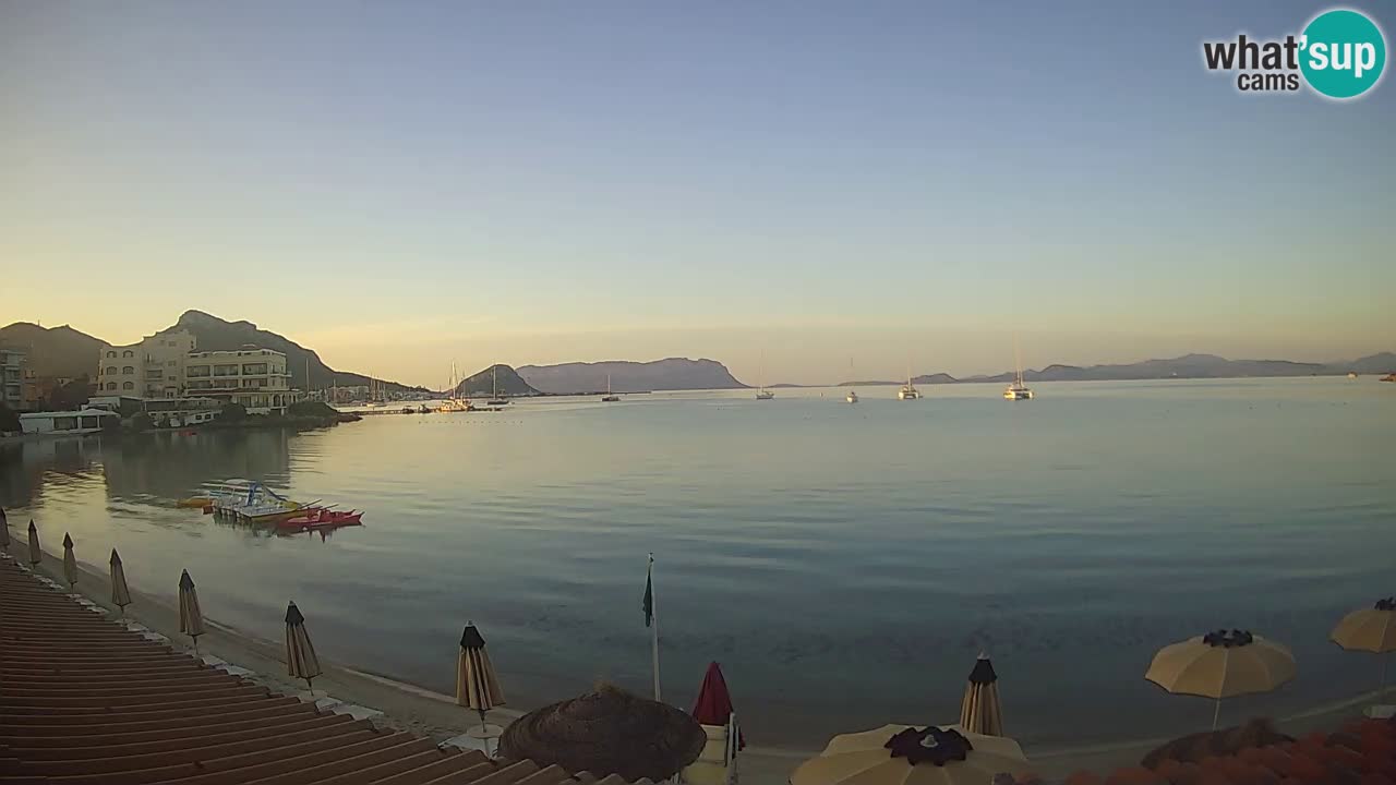 Webcam Terza Spiaggia Golfo Aranci – Liveblick auf den Strand