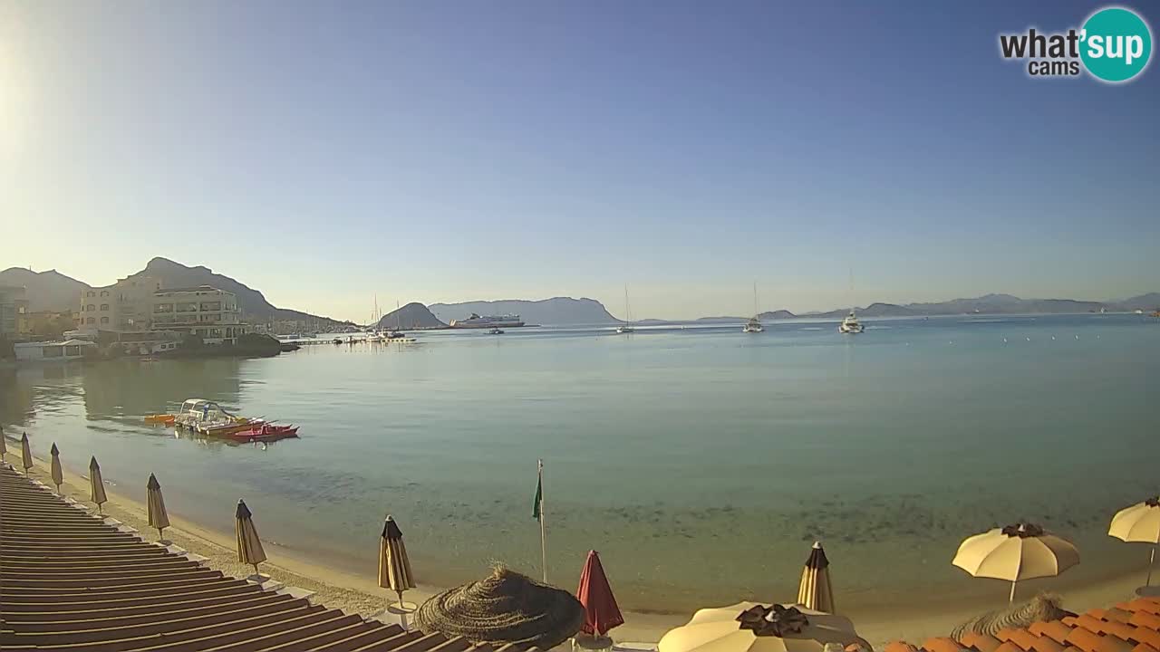 Webcam Terza Spiaggia Golfo Aranci – Vista mare in diretta