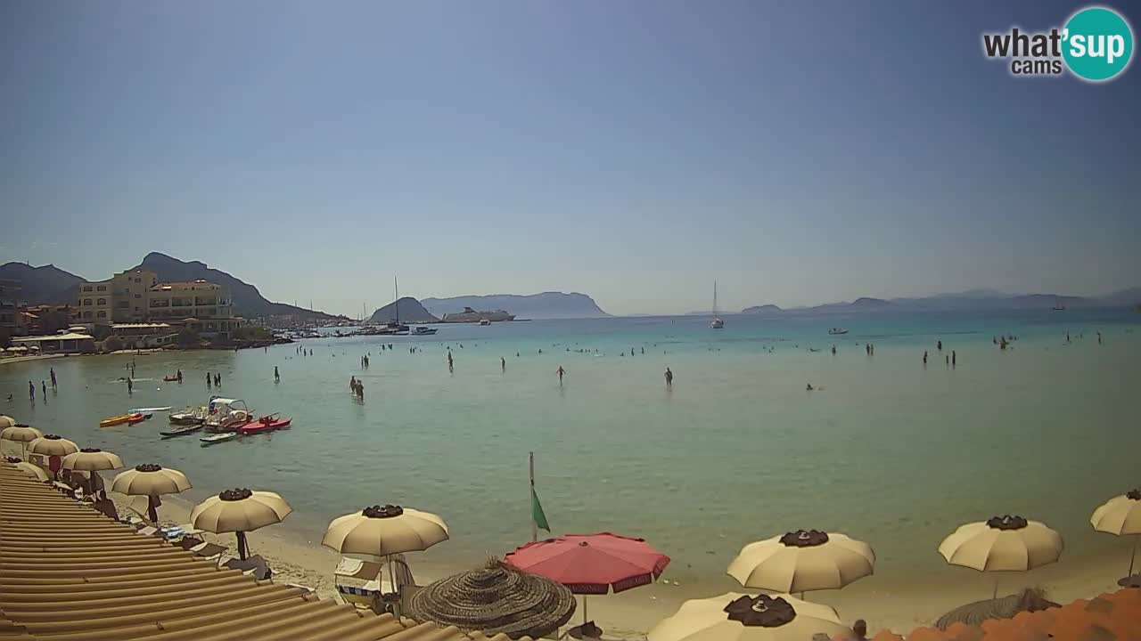 Webcam Terza Spiaggia Golfo Aranci – Vista mare in diretta