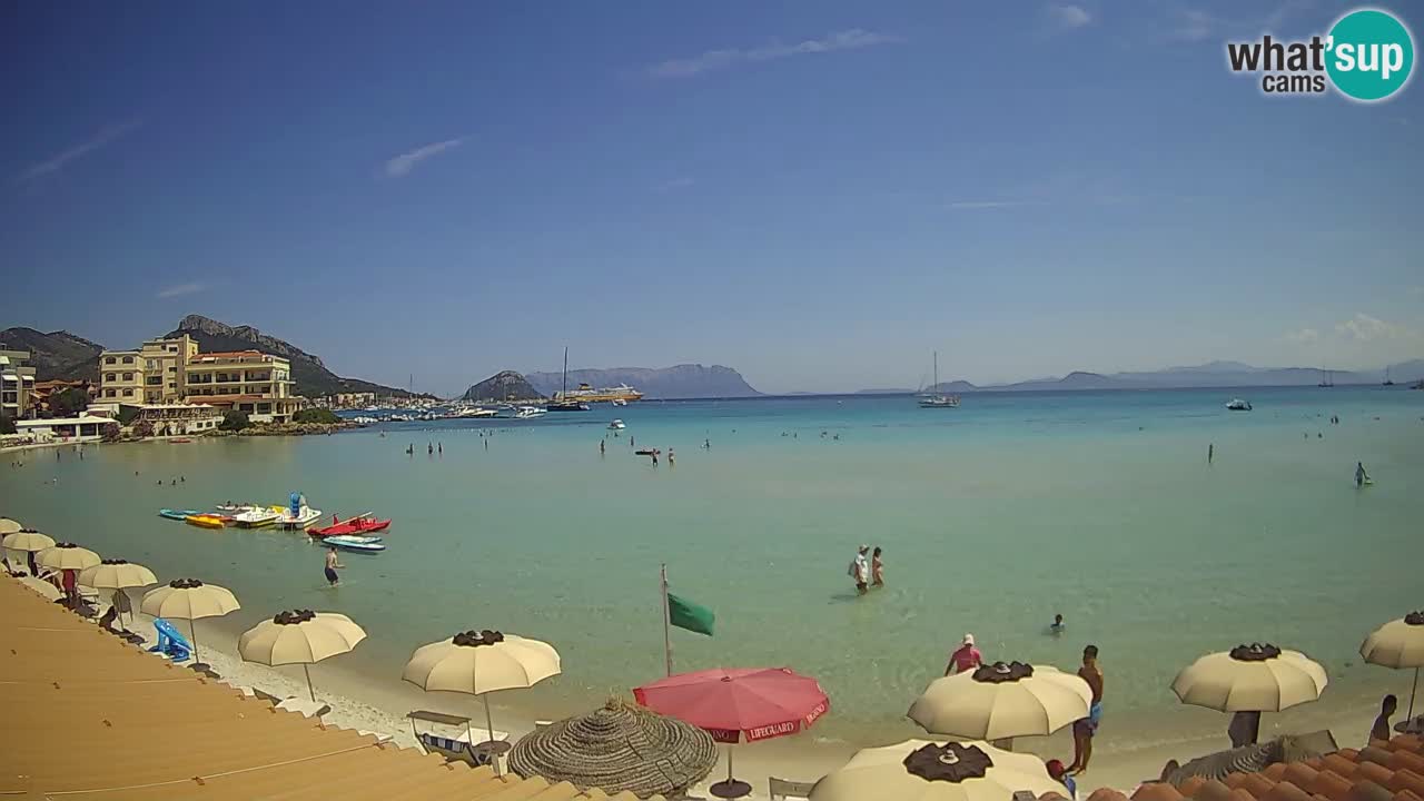 Webcam Terza Spiaggia Golfo Aranci – Vista mare in diretta
