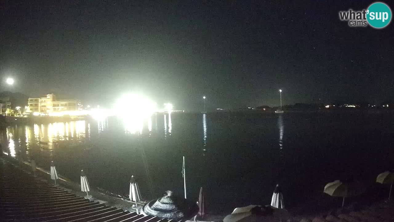 Webcam Terza Spiaggia Golfo Aranci – Vista en directo de la playa