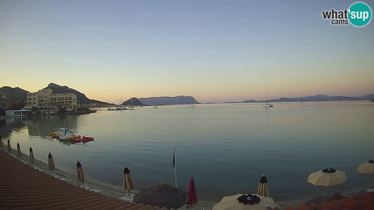 Webcam Terza Spiaggia Golfo Aranci – Liveblick auf den Strand