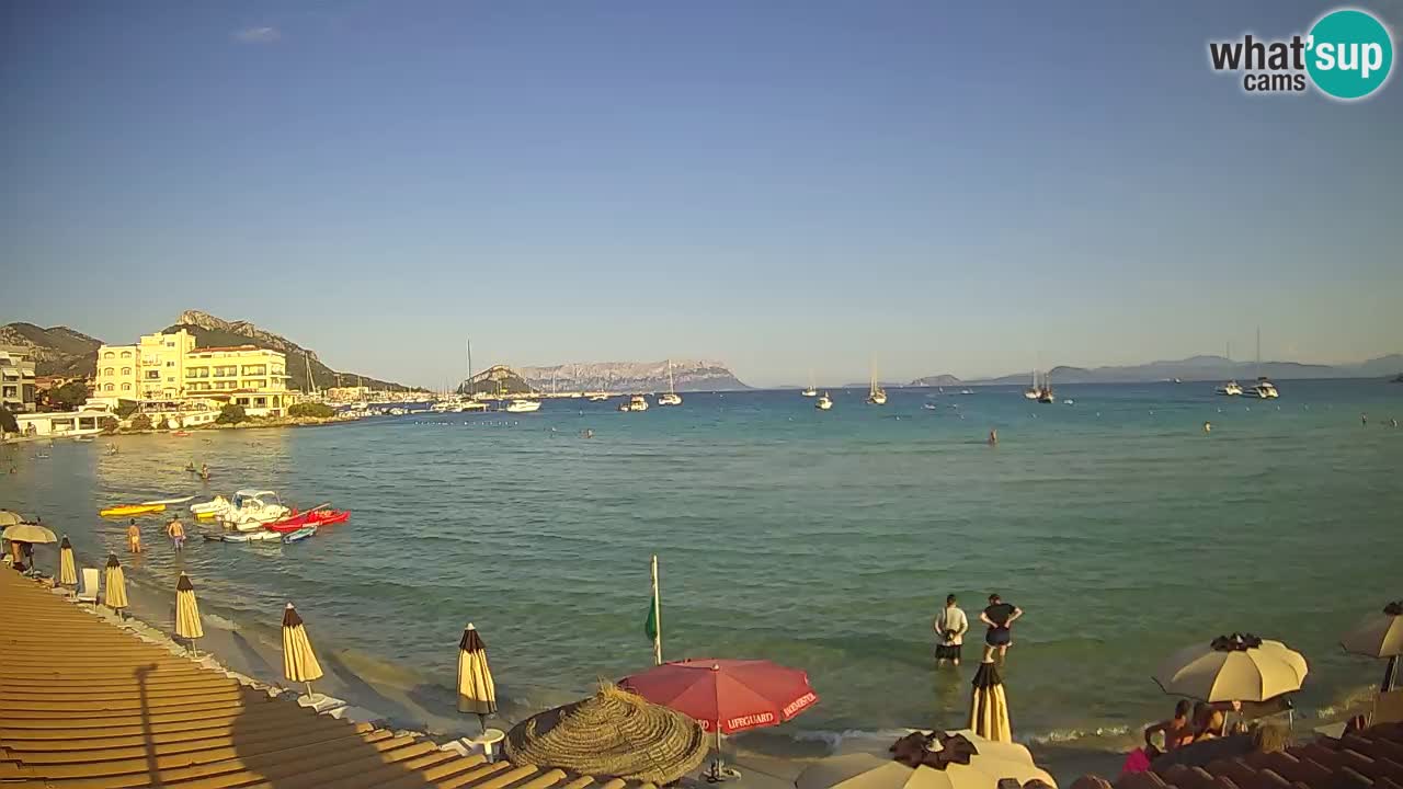 Webcam Terza Spiaggia Golfo Aranci – Vista en directo de la playa