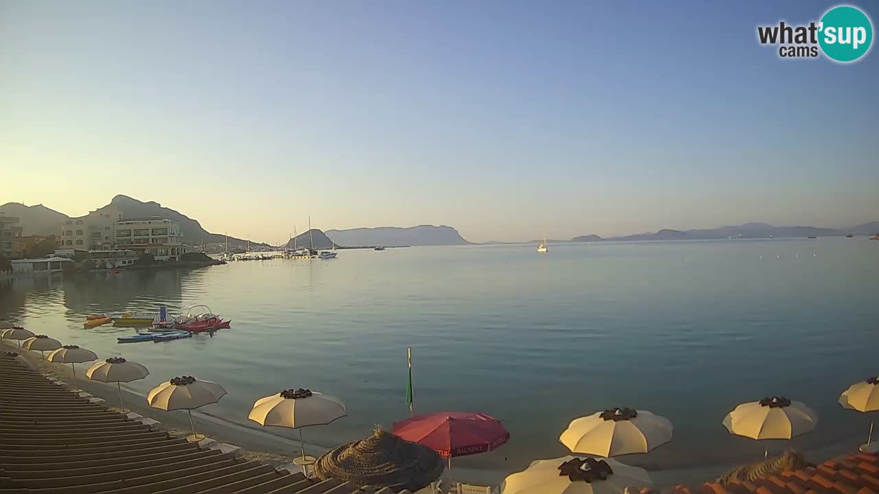 Webcam Terza Spiaggia Golfo Aranci – Liveblick auf den Strand