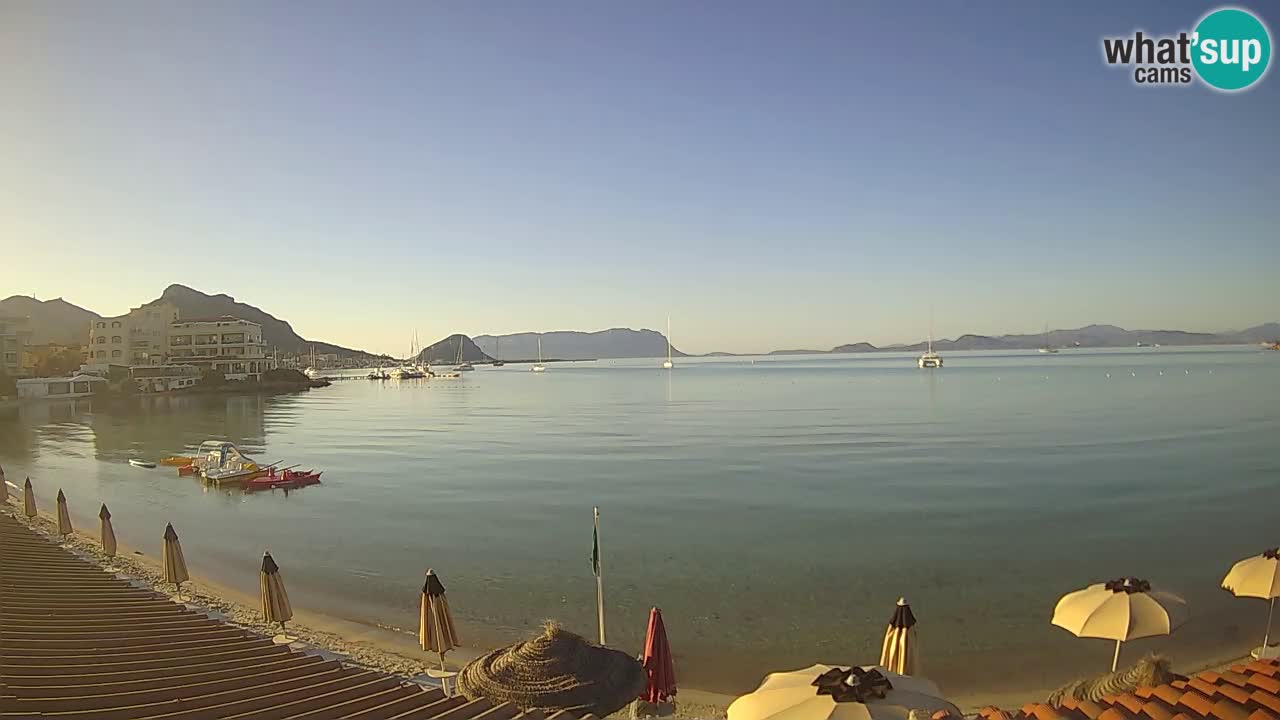 Webcam Terza Spiaggia Golfo Aranci – Vista mare in diretta