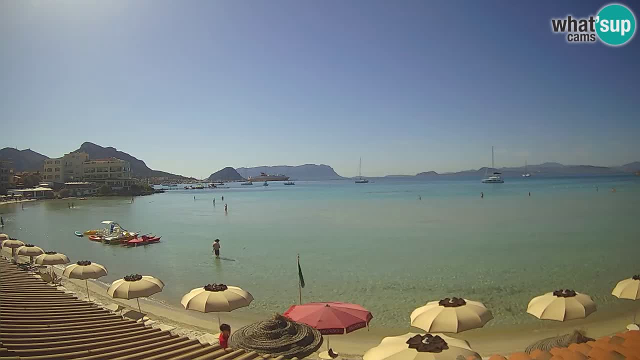 Webcam Terza Spiaggia Golfo Aranci – Vista mare in diretta
