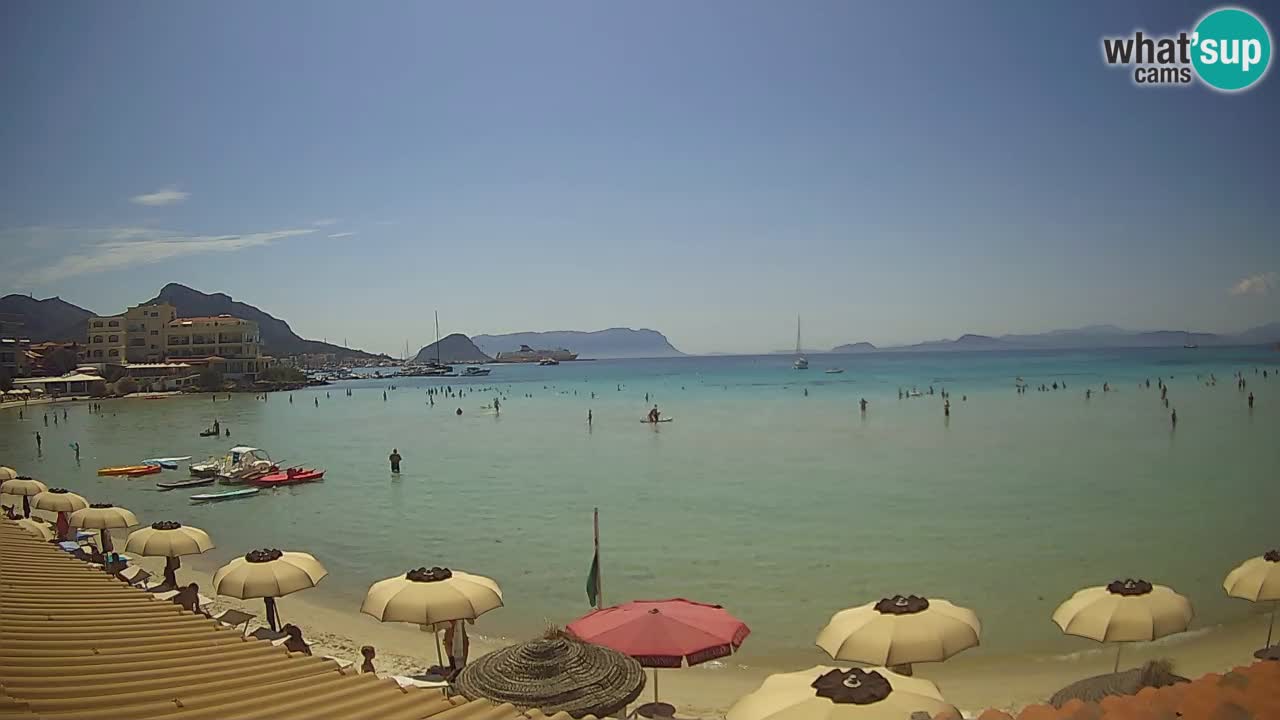 Webcam Terza Spiaggia Golfo Aranci – Vista mare in diretta