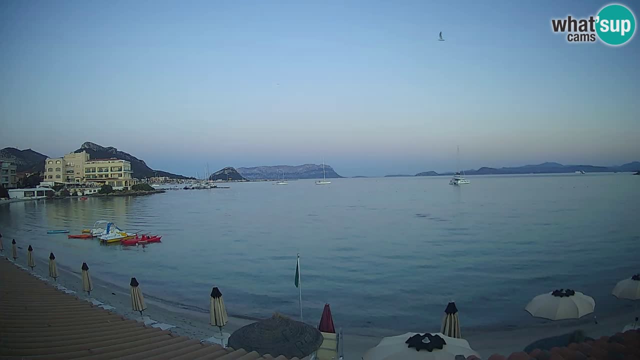 Webcam Terza Spiaggia Golfo Aranci – Liveblick auf den Strand