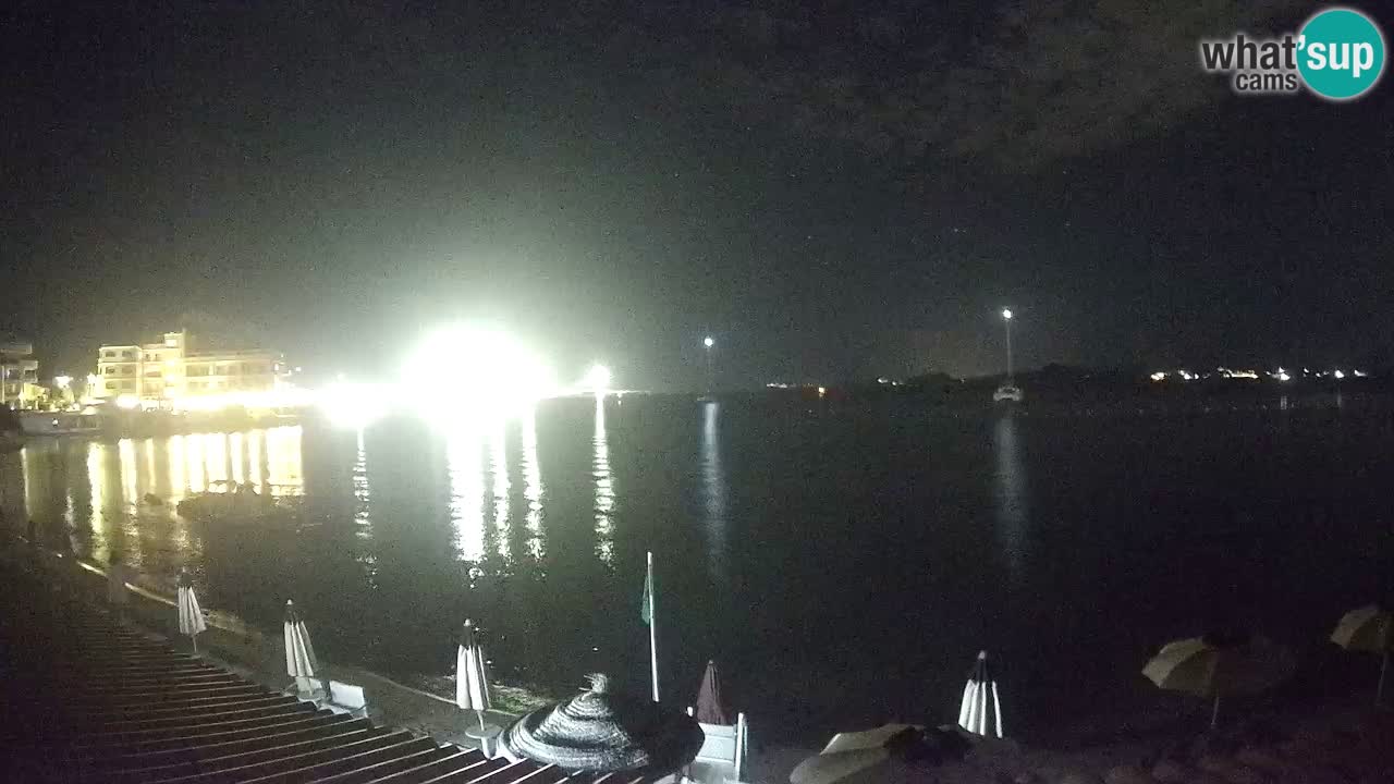 Webcam Terza Spiaggia Golfo Aranci – Liveblick auf den Strand