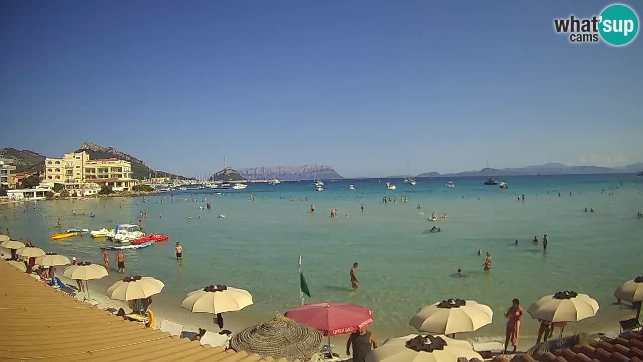 Webcam Terza Spiaggia Golfo Aranci – Liveblick auf den Strand