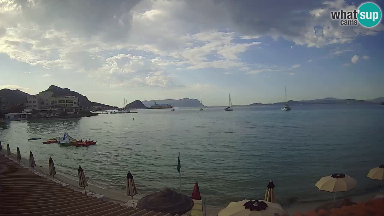 Webcam Terza Spiaggia Golfo Aranci – Vista mare in diretta