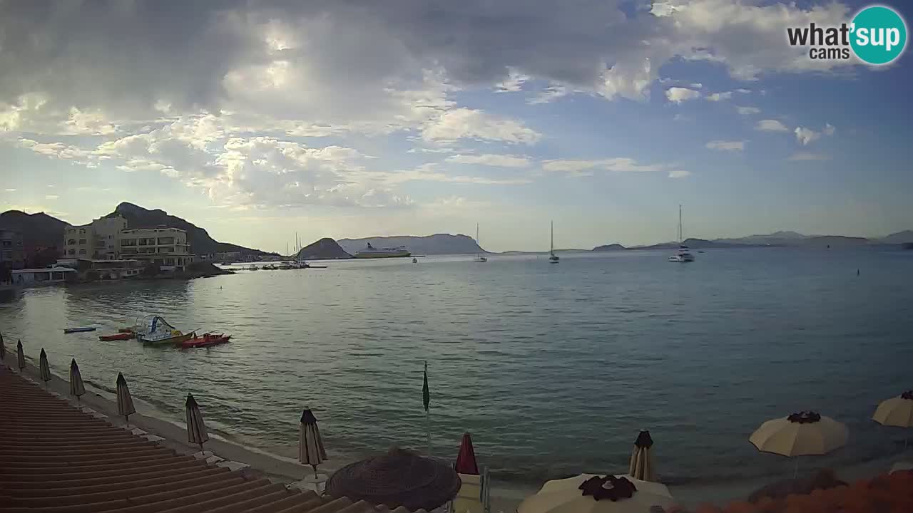 Webcam Terza Spiaggia Golfo Aranci – Vue en direct de la plage