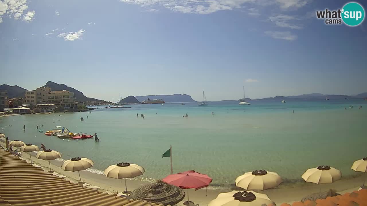Webcam Terza Spiaggia Golfo Aranci – Vista en directo de la playa