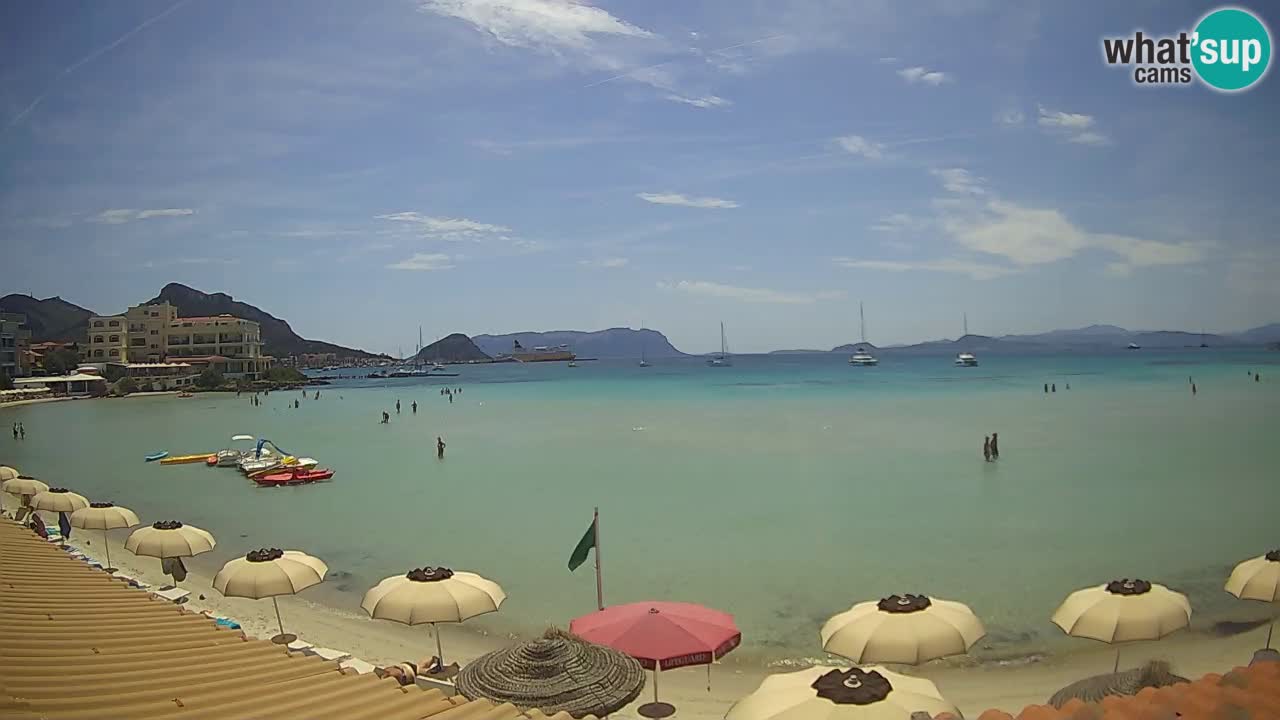 Web kamera Terza Spiaggia Golfo Aranci – Pogled uživo na plažu