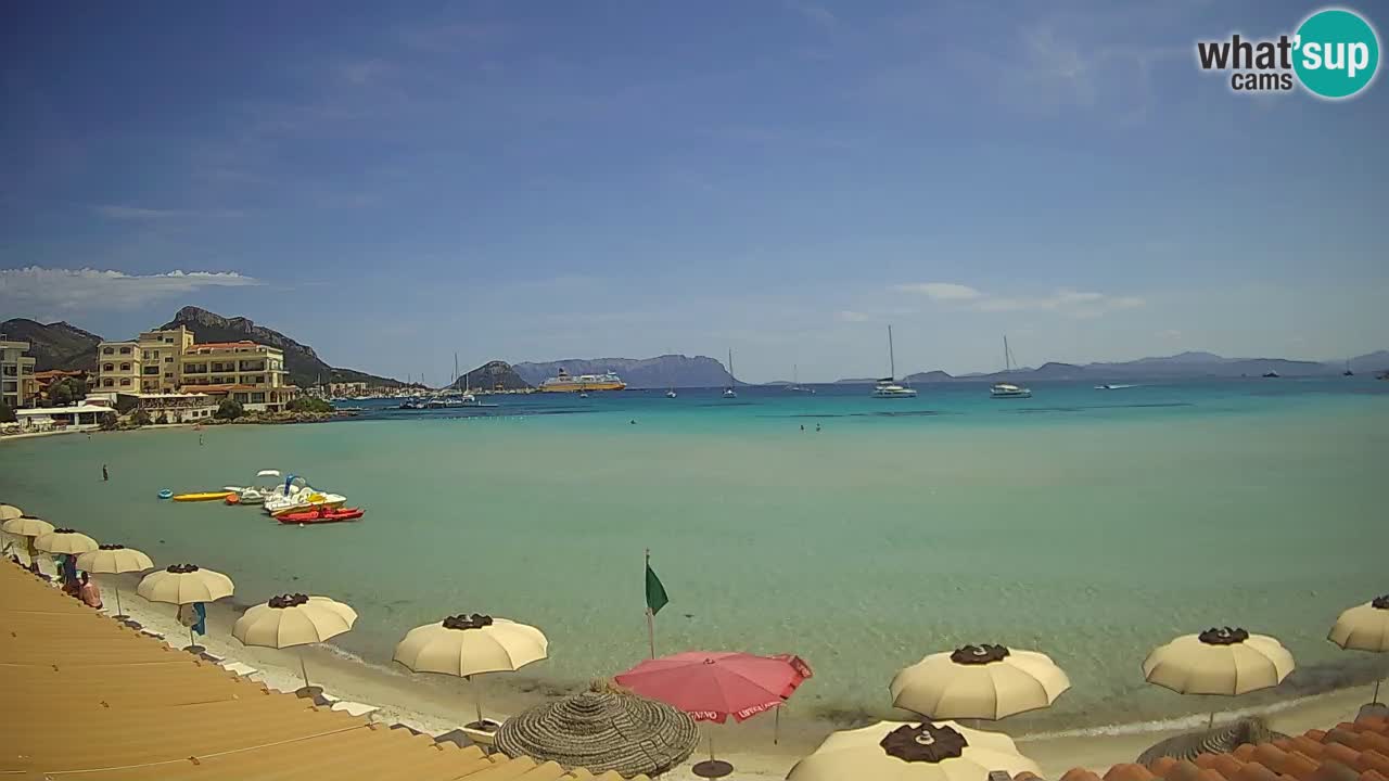Web kamera Terza Spiaggia Golfo Aranci – Pogled uživo na plažu
